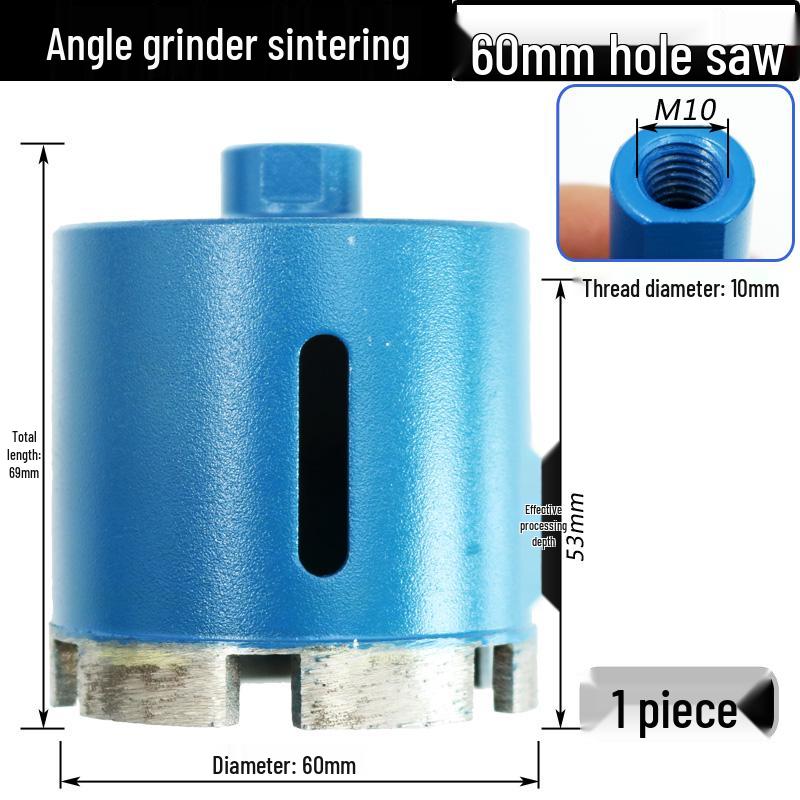 Sintered Diamond Hole Saw for Marble, Stone, Glass, Tile, and Granite