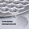 Hochleistungs-Aluminium Teigtaschenschneider Maschine 61 Mulden Manuelle Ravioli Maschine Tragbares Küchenwerkzeug Für Effizienz