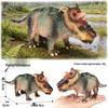 Jurassic Dinosaur Toy Set: Thick-Nosed Dragon, T-Rex, Velociraptor, Pterodactyl, Mosasaurus, Spinosaurus