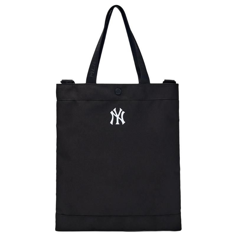 MLB Polyester Tote Bag, Shopping Bag, Shoulder Bag, Crossbody Bag, Handbag Unisex Black Casual