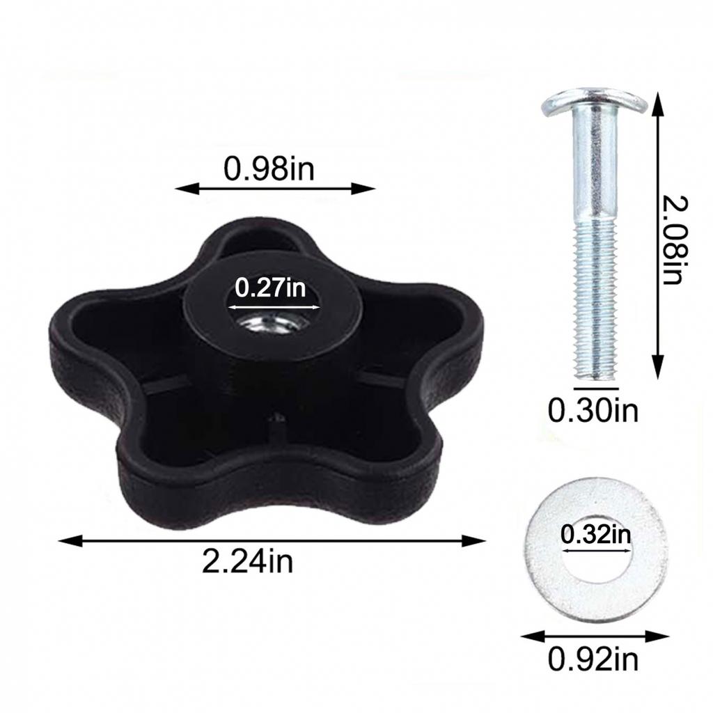 Compatible With Various Models Handle Knob Easy Installation For Users