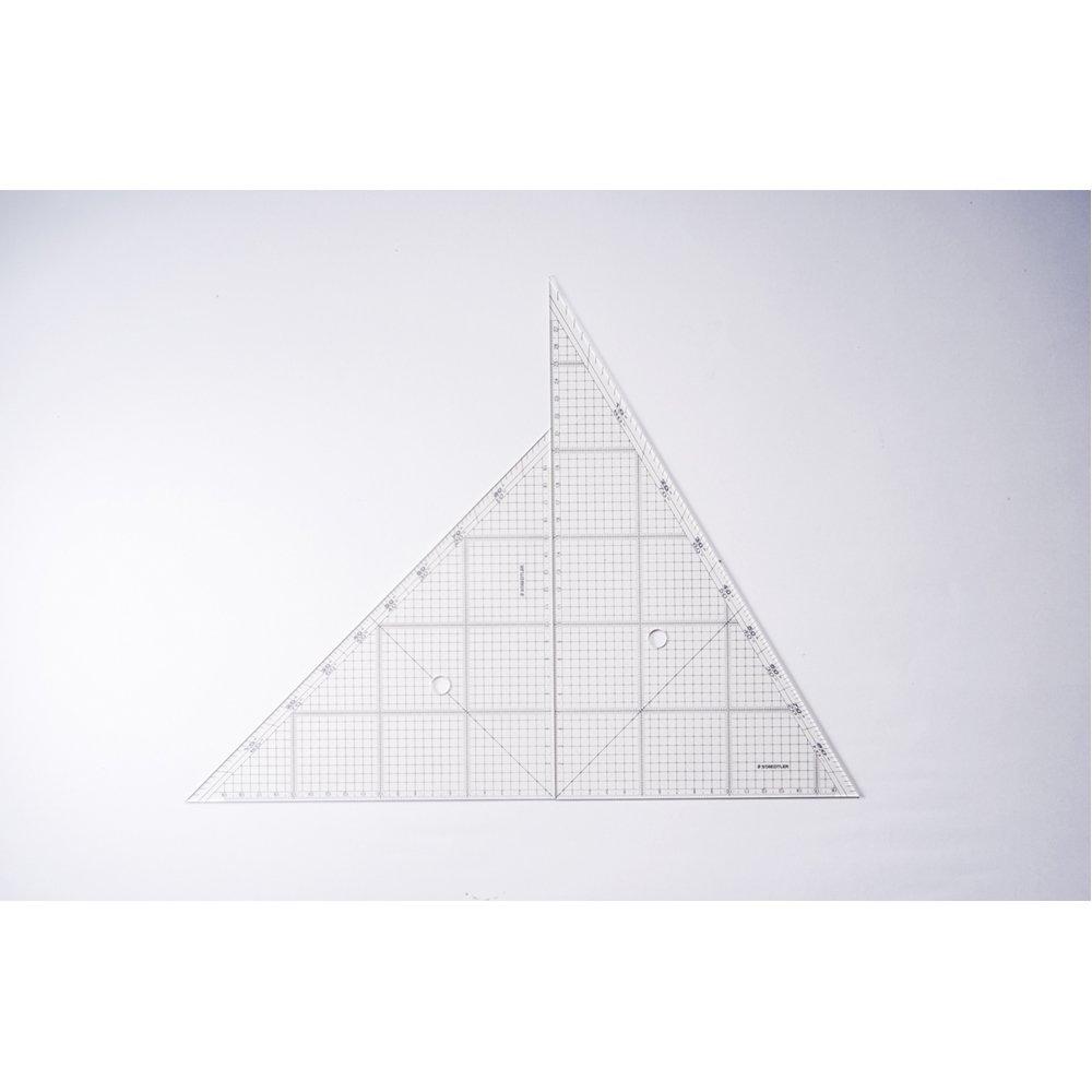 Staedtler Triangle Ruler Drafting Set for Layouts, 30cm, 966 30