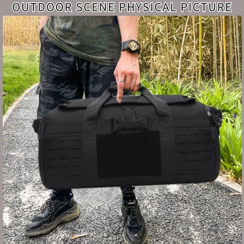 Tactical Laser Training Handheld Travel Bag Outdoor Large Capacity Clothing Storage Handbag Camping Luggage Bag