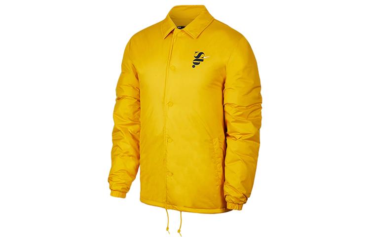 Nike Jackets Men s Yellow Lapel Moderate Other CD8810-743 M