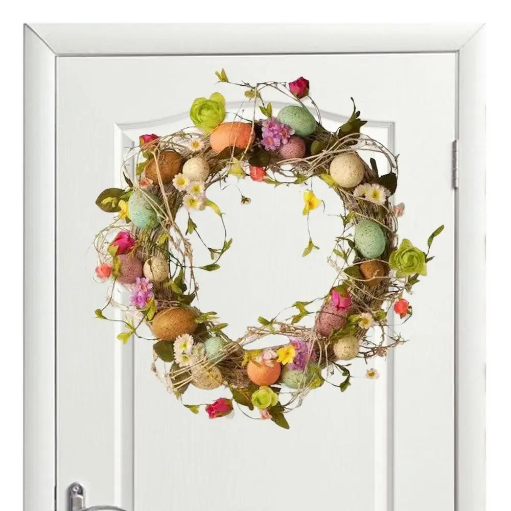 

Window Wreath Multi-Color Front Door Wreath Mini Wreath Faux For Front Door Home Decor Window Display 15cm