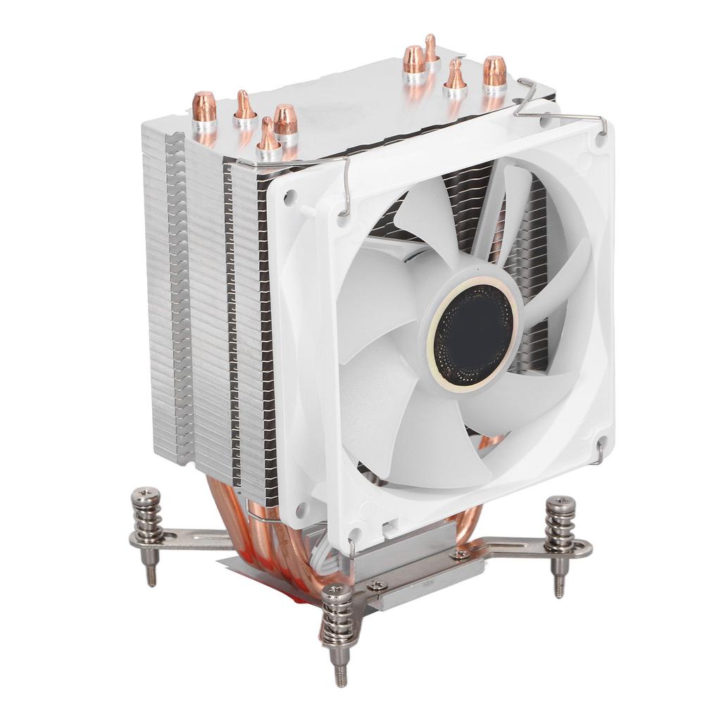 CPU Cooling Fan 3.5in 4 Heat Pipes 3pin 12VDC 2000RPM Hydraulic Bearing CPU Air Cooler with