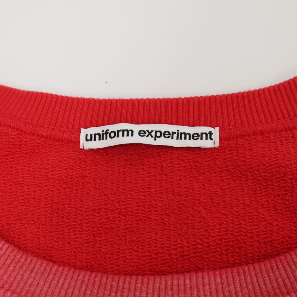 uniform experiment Red UE-242044 Fade Sweatshirt tops 2 RedUsed