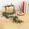 132 Flowers Artificial Eucalyptus Vines Multicolor Multicolor Flower Simulation Plant Garland Leaves Green Photo Props