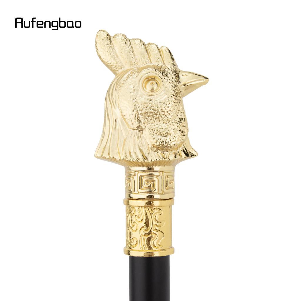 Золотой Петух Голова Животное Мода Трость Декоративная Косплей Винтаж Вечеринка Модная Ходячая Трость Посох 93см
