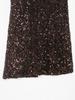 Autumn 2025 European Style Women's Sequin Embellished Midi Skirt 7019
