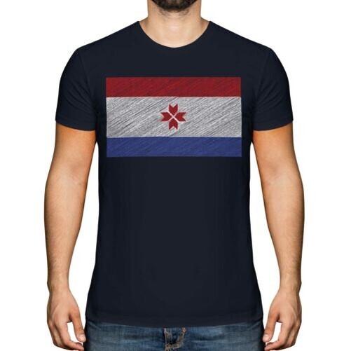 

Mordovia Scribble Flag Men s T-Shirt Gift Football Shirt 4XL