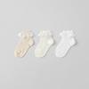 Minibala Girls' Summer Lace Socks (3-Pack)