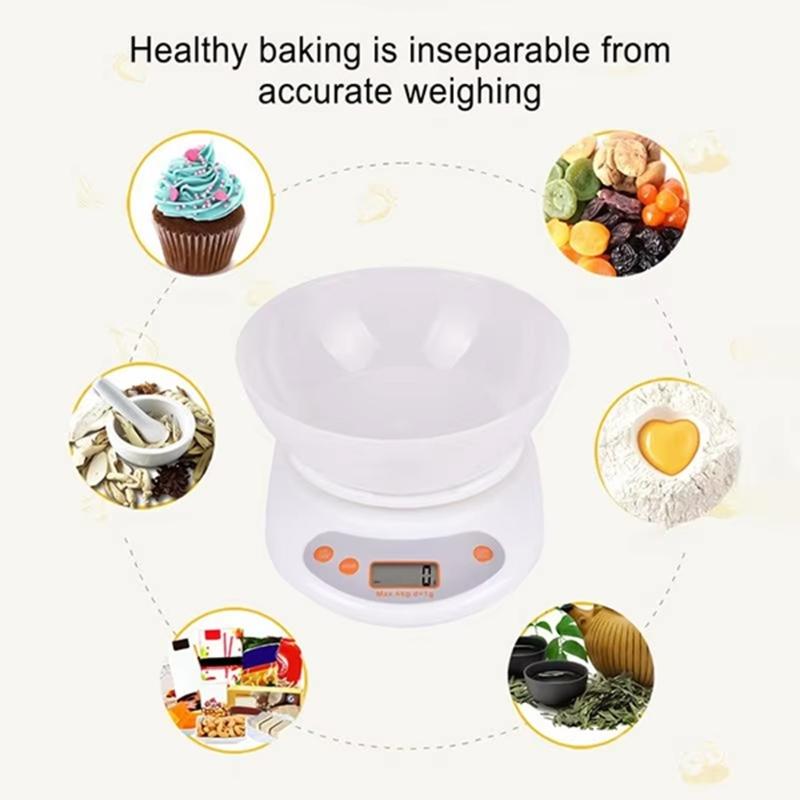 Professional 0.1g Accuracy Electronic Scale Auto Zero Function Weighing Tool For Fitness Tracking And Food Preparation