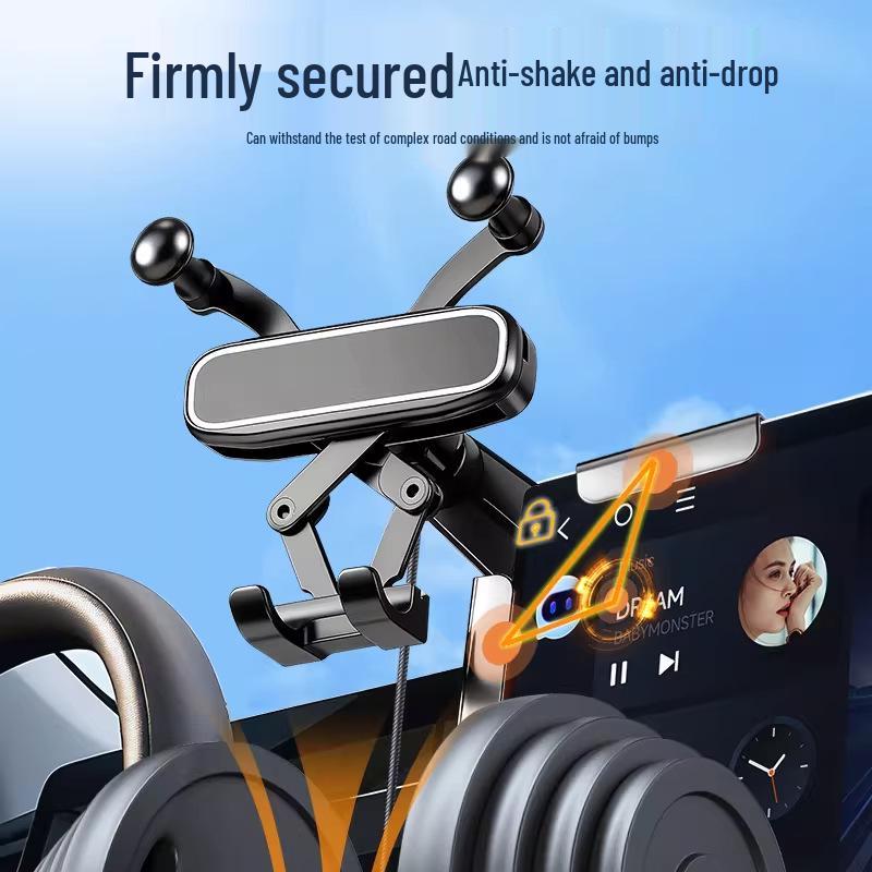 Anti-Shake Car Phone Holder for Center Console Screen In New Energy Vehicles