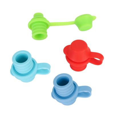 4Pcs Sipping Spout Bottle Top Spout Silicone Bottle Top Sippy Spout For Kids Children