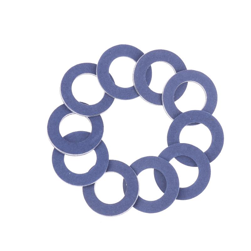 10Pcs Oil Drain Plug Gaskets For Camry Corolla Auto Parts Oil Drain Plug Gaskets Seal Washer Oil Pan Ring