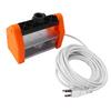 Wandpolier-Inspektionsleuchte 15W 1000LM Weitwinkel Helligkeit LED Wand Schleifleuchte für Malerarbeiten Orange