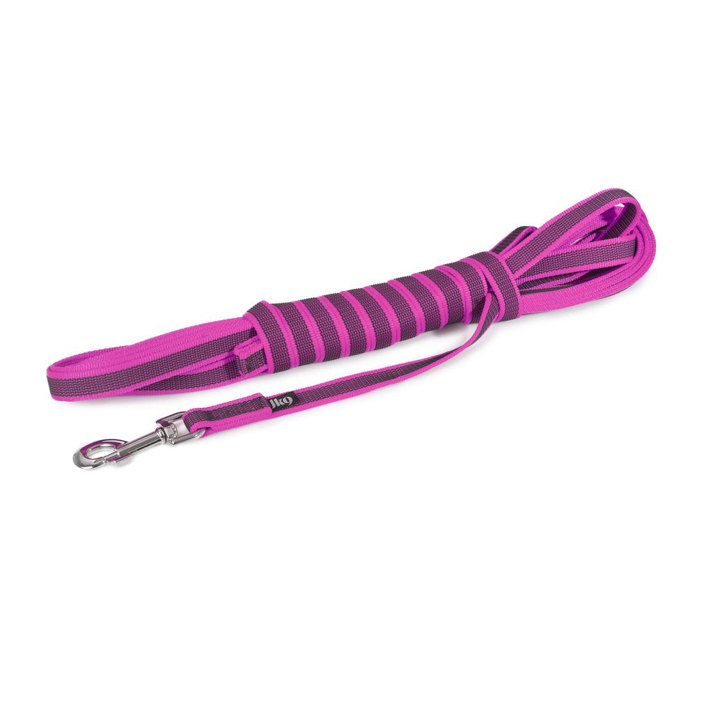 IDC Color & Gray Super Grip Lead (with Handle), 20 Mm X 10 M, Pink X Gray