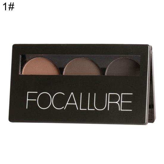 Langvarig vanntett øyenbrynsfargingspalett