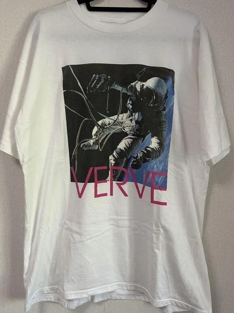 The Verve Rock Band Album Concert Short Sleeve Cotton Unisex Tee Shirt Unisex T-Shirt XXXL