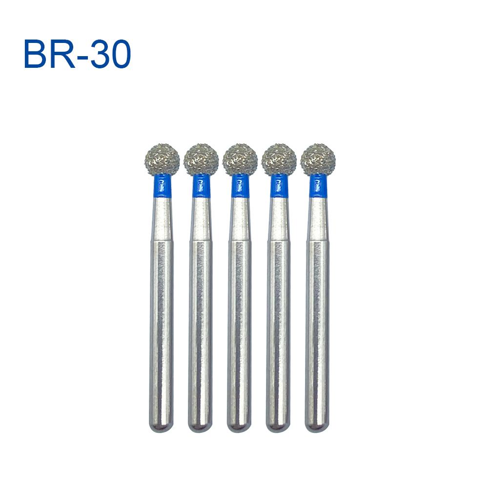 5Pcs/Pack, Jnsur Dental Diamond Burs Dental Drills For High Speed Handpiece Fg Dia 1.6Mm Dental Lab Technican Dentistry Material