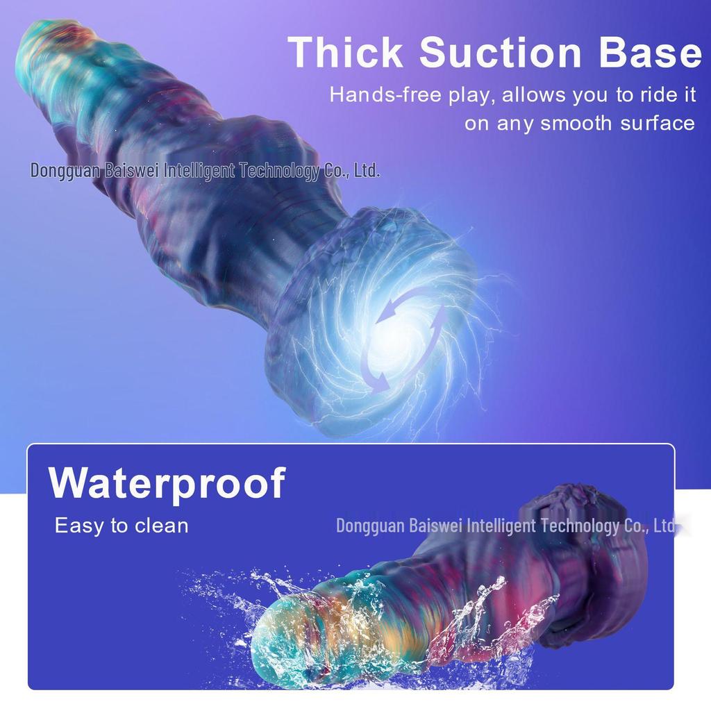 Kreuz Super Dick Alien Pferd Silikon Dildo & Butt Plug SM Spielzeug