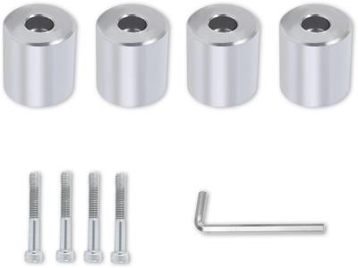 NSJ-1*4 Aufsätze für 1,1 Zoll (28mm) Durchmesser Aufsteller (Creform) und Spacia-Rohr, Dachgepäckträgerstangen für Automobile, Set aus 4 Stück