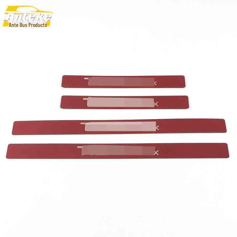 Tiggo 3X Door Sill & Bumper Strips: Stainless Steel Anti-Scratch Welcome Pedals