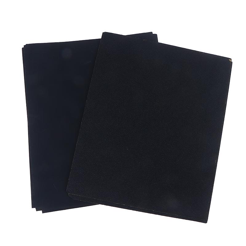10Pcs Sandpaper 60-2000 Wet And Dry Dual-Use Car Wood Grinding And Polishing Resistant Silicon Carbide Water Sandpaper