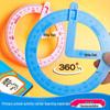 360° drehbare Lehrhilfe: Winkelmesser & Winkelerkennungswerkzeug für Geometrieunterricht der 2. bis 4. Klasse.