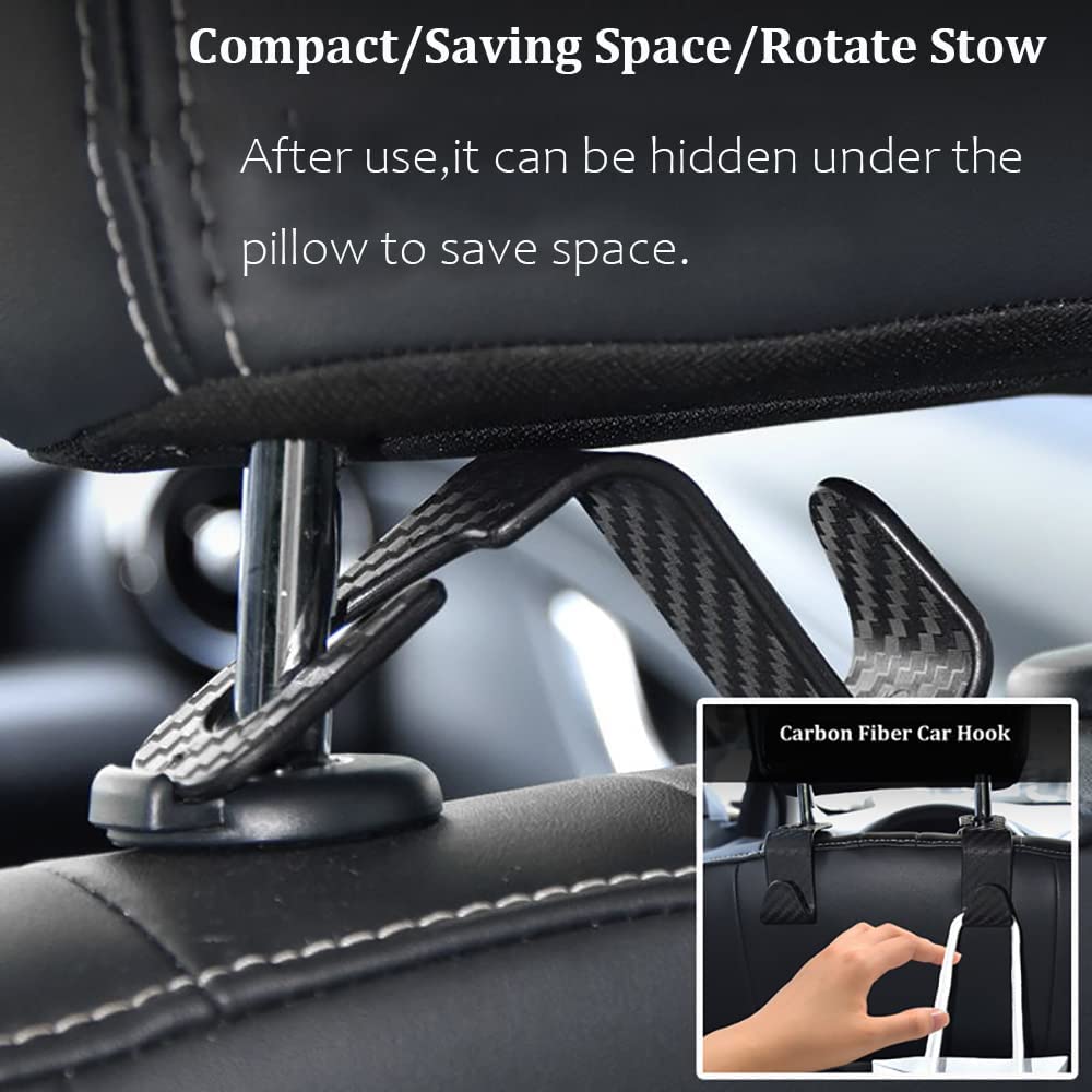 1/2 buc cârlige auto scaun tetiera cârlig auto universal vehicul bancheta spate organizator suport auto depozitare umeraș accesorii interioare