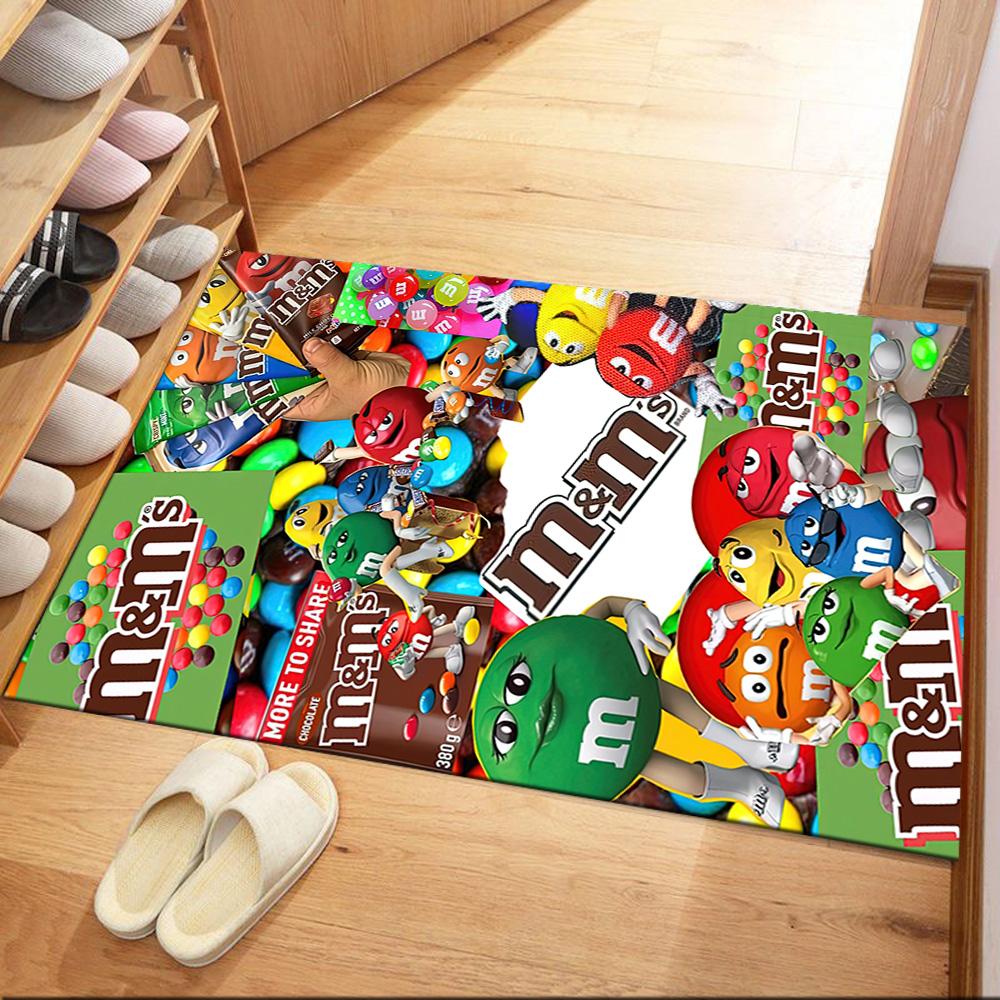 

Colorful M&m s Characters Square rugs are a great choice for living rooms, bedrooms, home décor, and as gifts. 40cmx60cm