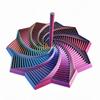 3D-gedrehter Spiral-Turm Schreibtischspielzeug mit Griff Sternförmiges Design Handgehalten Finger-Stressabbau Pädagogisch Kreativ Manuell Lustiges Spielzeug