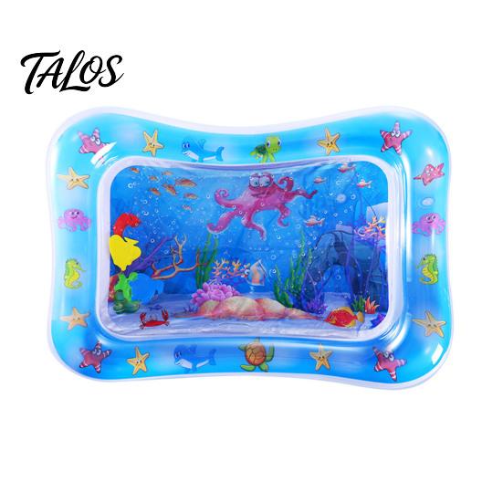 Engaging Sensory Toy for Toddlers Inflatable Splash Pad Toddlers, Thickened PVC Outdoor Water Sprinkler Play Baby Shower Gift Boys Girls Mat