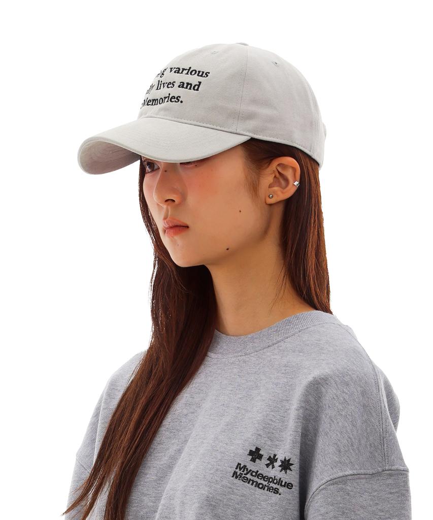Maidibbeullumemolijeu Sharing Memories Ball Cap (Grey)