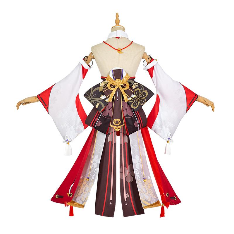   Yae Miko Cosplay Costume   Game   CosplayWig Dress Shorts Sets Halloween Women Men Costumes