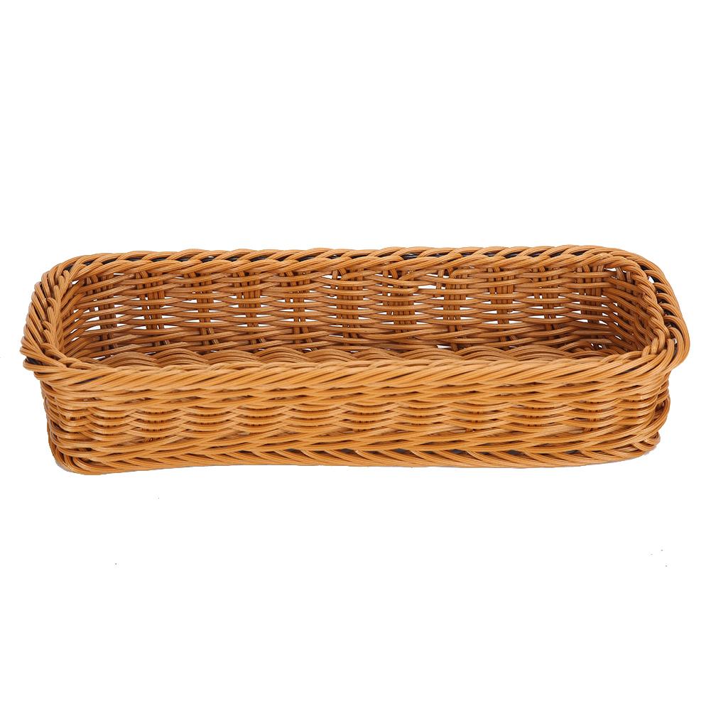 Επιτραπέζιο Καλάθι Αποθήκευσης Επιτραπέζιων Σκευών Οργανωτής Θήκης για Μαχαίρια Πιρούνια Κουτάλια Ξυλάκια για Σπίτι Ξενοδοχείο Εστιατόριο Καφέ