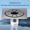Magnetic Self Closing Floor Drain Prevent Odor and Water Backflow Easy Installation Suitable for Bathroom Hotel Travel