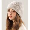Winter New Autumn And Woolen Hats For Women Fashionable And Versatile Warm And Face Enhancing Small Knitted Woolen Hats Coldproof Headscarves