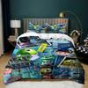 Exquisite Cartoon M-Monsters U-University Duvet Cover Pillowcase Bedding Set 2/3piece set Kids Boy Girl Single/Double/Queen Size