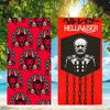 H-Hellraiser Towel Microfiber Beach Towel, Quick-Dry, Sand-Free, Ultra-Fine Fiber, Super Soft.
