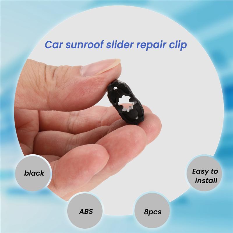 80Pcs Car Sunroof Slider Repair Clips For Renault Megane 3 918066133R 7701209744