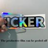 Car Stickers UV Resistant Self-Adhesive Automotive Decorations Vehicle Decals for Door Helmet Rv Motorcycle Sedan Suv Window