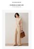 2024 Autumn/Winter Women's Cashmere High Neck Loose Knit Pullover