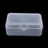 Obdĺžnikový plastový box priehľadný s vekom úložný box baliaci box prachotesný pevný úložný box na šperky kontajner NOVÝ