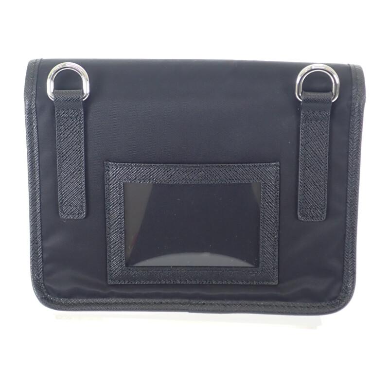 Prada 2ZH108_2DMH_F0002 Umhängetasche schwarz Safiano/Nylon Damen