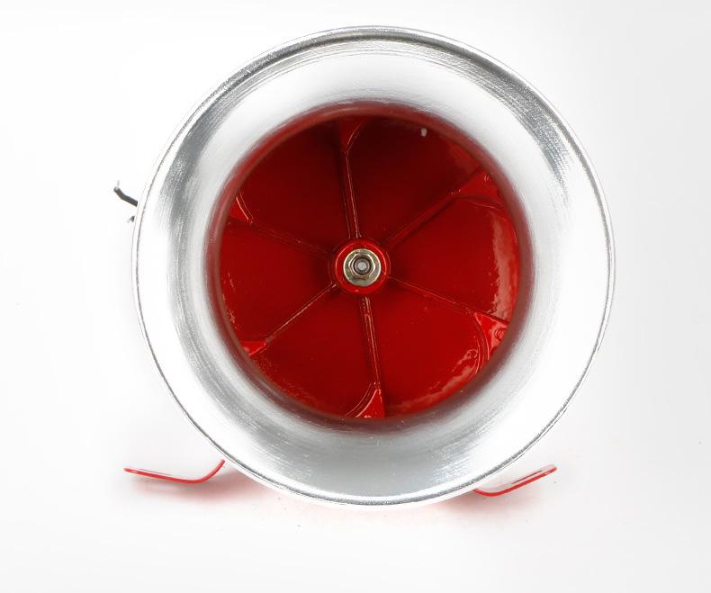 MS-390 High Decibel Electric Motor Air Raid Siren - 12V/24V/220V Alarm Horn