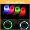 Vibrant Bicycle Spoke Lights For Mountain Bikes Colorful Abs Material With Steady And Flashing Modes