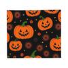 Halloween Blankets Orange Black Cats Pumpkins Bats Fuzzy Throw Blanket Airplane Travel Decoration Ultra-Soft Warm Bedspreads
