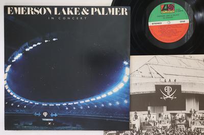 LP Record EMERSON LAKE  PALMER  In Concert P10697A ATLANTIC 1979 Japan Rock Used